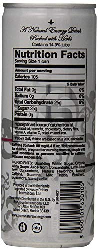 Natural Energy Drink for Men (250ml - Pack of 6) High Performance, Caffeine Boost
| Natural Energy Drink for Women (250