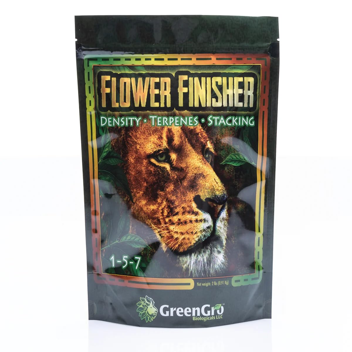 GreenGro Flower Finisher - Organic NPK Fertilizer for Plants in Flower
| GreenGro Flower Finisher - Big Bloom Booster f