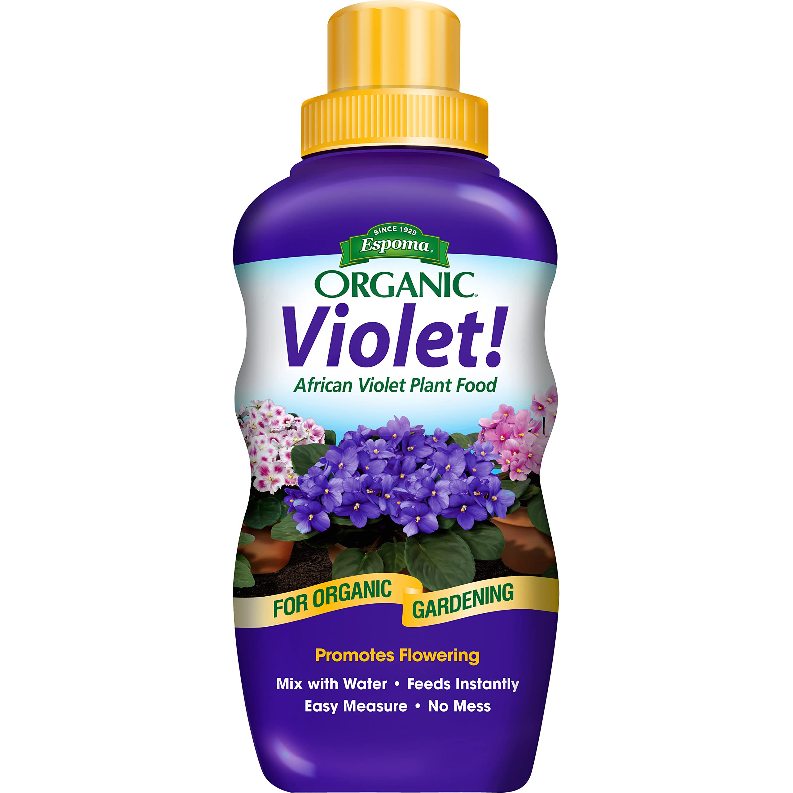 Espoma Organic Violet 8-Ounce Concentrated Plant Food - Natural Fertilizer for Vigorous Growth and Blooming
| Espoma Or